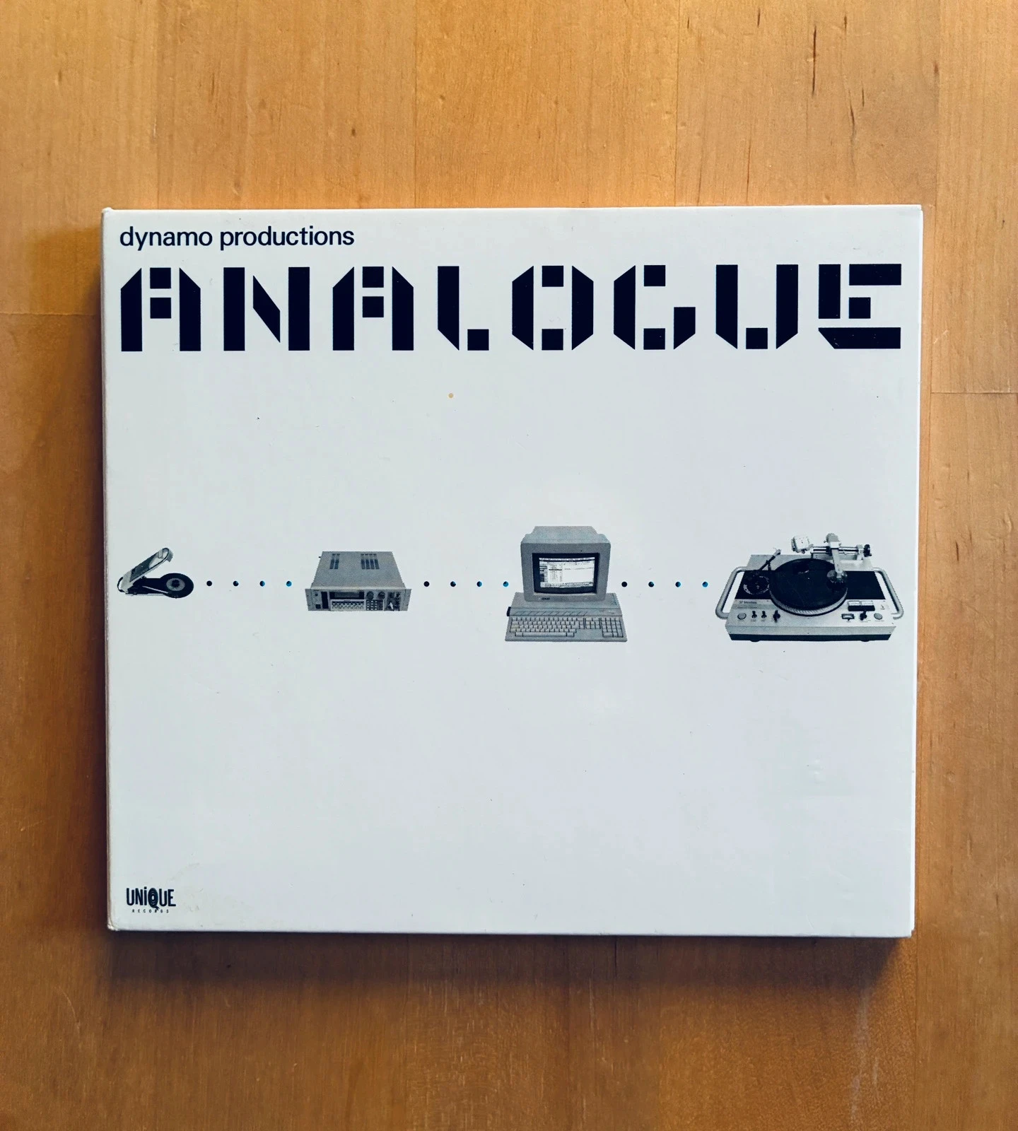 CD digipack Analogue Dynamo production.